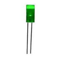Lumex SSL-LX55103GD-FL Single Color LEDs Green Diffused 565nm 10mcd