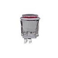 NKK Switches LB16RKW01-05-FJ Pushbutton Switches SPDT ON-ON REC GRN