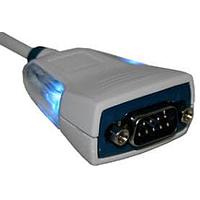 FTDI Chip US232R-100-BULK Evaluation Cable USB to RS232 Embeded Converter w/LEDs, 1