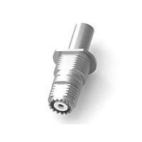 AMP Connectors - TE Connectivity 415012-1 RF Connectors / Coaxial Connectors JACK SNAP-LOCK BLKHD RG 58/U