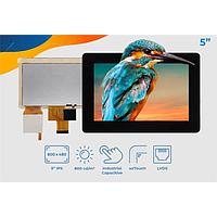 Riverdi SM-RVT50HQLNWC00 TFT LCD Displays 5.0", LVDS, no frame, CTP, air bond