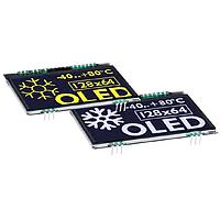 DISPLAY VISIONS EA OLEDL128-6LWA OLED Displays Graphic OLED White 128x64 w/o glass