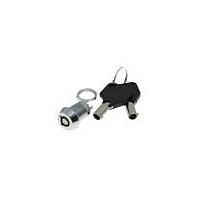 Adam Tech SW-R-K5-A Keylock Switches KEYLOCK SWITCH, 14.5MM PANEL MOU