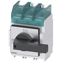 SIEMENS 3LD24300TK11 Rotary DISC SW 250A KNOB DIST BOARD BLK 3P