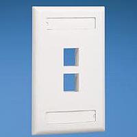 Panduit NK2FIGY Faceplate FLUSH MNT SCREW ON FACEPLATE W/LABEL