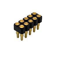 Adam Tech PH2-3B-08-MVF-3345 Spring-Loaded CONN SPRING PISTON 8POS SMD