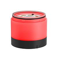 Banner Engineering SG-TL70B-R Basic Modular Tower Light TL70 Basic Light Module; Color: Red; Voltage: 12-30 V dc; Environmental Rating: IP65; Steady On/Flashing; Black Housing