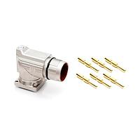 Amphenol SINE Systems MB7RJN0601-KIT Right Angle, Rotatable 6 Pos male pins Standard flange