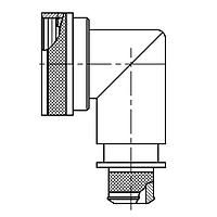 Amphenol PCD M85049/84-14N03 Band Lock Adapters BACKSHELL BND LOCK ADPTR R/A NIC SZ 14