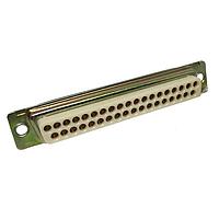 ITT Cannon DCMA37SF225 Receptacle D-Sub, 37 Skt/ crimp term, SST shell