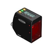 Banner Engineering LTF12KC2LDQ Time-of-Flight (ToF) Sensor Laser Diffuse Time-of-Flight Sensor; Range: 50-12000 mm; Input: 12-30 V dc; Output 1: NPN/PNP Configurable; IO-Link; Output 2: NPN/PNP Configurable; Class 2 Laser; M12 Integral QD