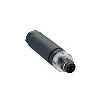 Lumberg Automation RSMCK 3 Straight M8 Pico Field attachable connector, male connector, 3-pole with threaded joint, assembling with screw terminals.