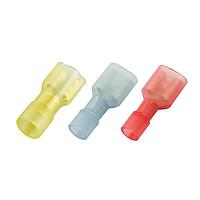 KS Terminals FDFN2-250-DARK Quick Disconnect Nylon-Fully, Female, 16-14 AWG, .032 x .250