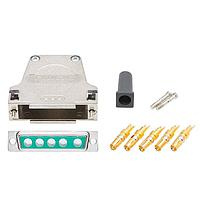 Molex 173114-0990 D-Sub Backshells FCT Backshell CONN Kit  Mixed D-Sub CONN High Power Solder Cup CONT 5 CKT