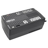 Tripp Lite AVR650UM UPS - Uninterruptible Power Supplies Tripp Lite UPS Desktop 650VA 325W Battery Back Up AVR USB Muted Alarm