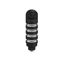 Banner Engineering TL50BLR2Q Tower Lights TL50BL Tower Light: 1-Color Indicator; Voltage: 12-30 V dc or 24 V ac; Environmental Rating: IP67; Input: Bimodal; Colors: Red Flash; 4-pin M12 Integral QD