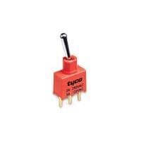 AMP Connectors - TE Connectivity 1-1825142-8 Toggle Switches AE101SD1AV2B04