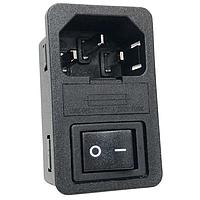 Adam Tech IEC-GS-1-150 Inlets M SNAP-IN INTL I/O PANEL MOUNT