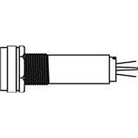 Dialight 610-3332-120F LED Panel Mount Indicators YELLOW DIFFUSED