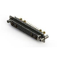 EDAC 628-21W4624-4TC Mixed Contact D-Sub Connectors Vertical Combo Dsub