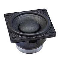 Same Sky (formerly CUI Devices) CDS-4837-54SP Speaker 48 square, 37.6mm deep, Nd-Fe-B, PU+paper, 5 W, 4 ?, 170 Hz, solder pad