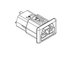 Anderson Power Products 2002V4 Housings VERTICAL PCB RECEPT HSG/1.6MM PANELS