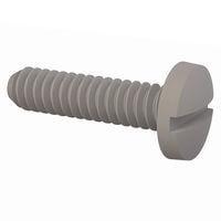 Essentra Components 010632B056 Machine Screw Binder Slotted Screw, #6-32 Thread, 9/16 in Lg
