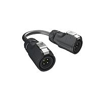Amphenol Commercial Products MRDBM04CBPA00 Industrial Cables RUGGED MRD-B CABLE ASSBLY PLUG