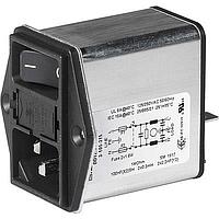 Schurter 3-110-010 AC Power Entry Modules DD12 PEM WITH FILTER 6A