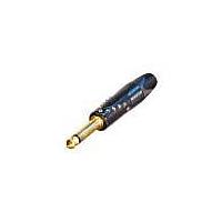 NEUTRIK NP2X-B-CRYSTAL Phone Connectors 1/4" MONO PLUG BLACK/GOLD