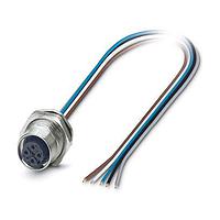 PHOENIX CONTACT 1542729 Straight Sensor/ACTR 5-pos. flush-type socket