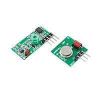 Soldered 101224 RF Transmitter and Receiver 433MHz, rf, transciever, transmitter, receiver