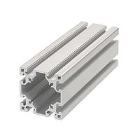 RK Rose+Krieger 4885000.1000 Aluminum Profile PROFILE, F, 80 X 80-2L X 1000MM,  ALUM, CLEAR ANO