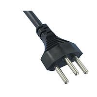 Qualtek Electronics 378005-01 AC Power Cord INTL 1.8m 3X1.0 10A SWITZ SEV 1011 C13