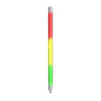 Banner Engineering WLS27XRYG3S-0850DS24Q LED Flexible Strips WLS27 Three Segment Light Strip; Length: 850 mm; Voltage: 24 V dc; Environmental Rating: IP66; IP67; IP69K; Colors: Red Yellow, Green; Non-Cascadable; 4-pin M12 Integral QD