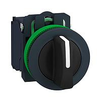 SCHNEIDER XB5FD33 Knob Type Selector FLUSH SS 3 POS MAINT. 2NO SCREW CLAMP