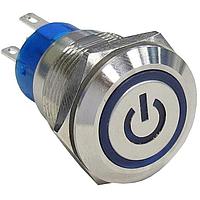 AMP Connectors - TE Connectivity AV1921P324Q04 Anti-Vandal AV19 DPL 3A POWER LED RED 24V