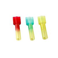 KS Terminals MDFNYH5-250 Female Disconnect Heat Shrink, Fully Nylon Male, 12-10 AWG, .032 x .250