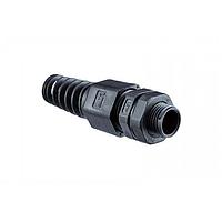 Amphenol LTW CSG-12M003 Cable Glands, Strain Reliefs & Cord Grips Cable Gland, Screw Thread Type, Long Body, Plastic, Black, M12, Screw Thread, F4.5 - F6.5mm