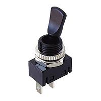 Shin Chin R13-412C1-02 Toggle Switches 8A/125VAC;8A/250VAC Plastic Lever 3P SPDT/ON-ON/0.187"SQ