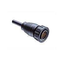 Amphenol LTW ADD-18BFMM-LL7A05 Sensor Cables / Actuator Cables Ceres, Large Size, Plastic, 5A, 18 pins, Female Connector, Male Contact, Straight, 2 Points Lock, Overmolded, Length 5000mm, IP67