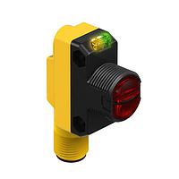 Banner Engineering QS18VN6CV20Q Photoelectric Sensors WORLD-BEAM QS18 Series: Adjustable Convergent; Focal Point: 20 mm; Input: 10-30 V dc; Output: Complementary Solid-State NPN; 150 mm (6 in) M8 Pigtail QD