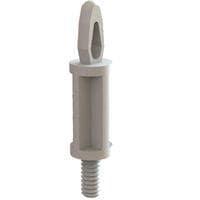 Essentra Components CBS-TM-6-01 Screw Support CB Spt,Thrd ML,Natural,3/8 in Spc