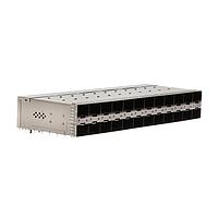 AMP Connectors - TE Connectivity 2-2349201-0 Cage Assemblies SFP56 STACKED 2X12 RECEPTACLE ASSEMBLY