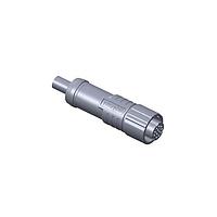 Amphenol LTW ASZ-12BFFM-QL8B04 Sensor Cables / Actuator Cables X-Lok, Mini Size, Metal, 1.5A, 12 pins, Female Connector, Female Contact, Straight, Push Lock, Overmolded, Length 4000mm, IP68