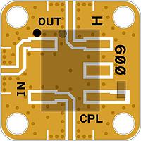 Quantic X-Microwave XM-A2F9-0404D RF Coupler Coupler, ADC-6-1R+ [PCB: 9]