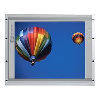 Axiomtek P6191PR-AC-U-US-EU Resistive 19" SXGA 250nits TFT LCD Monitor With Resistive touch Screen (USB interface) *Accessories optional (Input: VGA DVI & HDMI Supports Panel Mount )