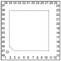 Renesas Electronics R7FA2E1A52DNE#HA0 MCUs MCU RA2E1 ARM CM23 48MHZ 32K/16K WQFN48