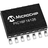Microchip Technology PIC16F18126-I/SL MCUs 28KB Flash, 512B RAM, 128B EEPROM, 12b Diff. ADCC, 2x16-bit dual PWM