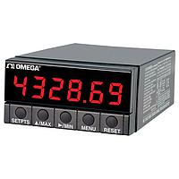 OMEGA DP41-TC-AR4-230 1/8 DIN High Performance Temperature, Process and Strain Meter (Thermocouple, J, K, T, E, R, S, B, N, J DIN, 6 Digit Single LED, 230 Vac)